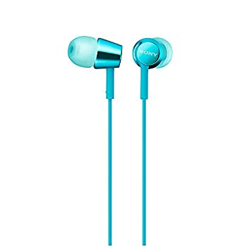 【中古】ソニー SONY イヤホン MDR-EX155AP : カナル型 リモコン・マイク付き ライトブルー MDR-EX155AP L n5ksbvb