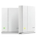 【中古】エレコム メッシュ WiFiルーター 無線LAN 親機+中継器セット 11ac 1733+800Mbps IPv6(IPoE)対応 日本メーカー WMC...