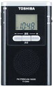 【中古】TOSHIBA AM/FMラジオ TY-SPR1(K) wgteh8f(2)