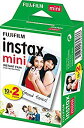 【中古】【旧モデル】 FUJIFILM インスタントカメラ用フィルム 20枚入 INSTAX MINI WW 2 cm3dmju