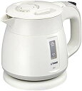 【中古】【非常に良い】タイガー 電気ケトル わく子 600ml ホワイト PCF-G060-W w17b8b5