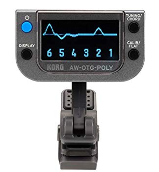 【中古】【非常に良い】KORG 有機EL採用 ポリフォニック クリップチューナー ギター用 AW-OTG-POLY z2zed1b