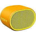 【中古】【非常に良い】ソニー ワイヤレスポータブルスピーカー SRS-XB01 Y : 防水 Bluetooth スマホなしで操作可能 ストラップ付属 2018...