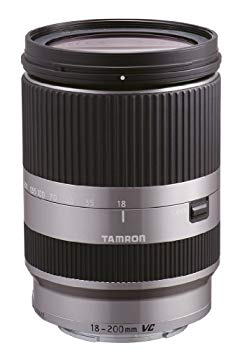 【中古】【非常に良い】TAMRON 高倍率ズームレンズ 18-200mm F3.5-6.3 DiIII VC ソニーEマウント用 ミラーレスカメラ NEX専用 シルバー B011SE-シルバー tf8su2k