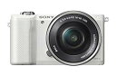 【中古】【非常に良い】SONY α5000 パワーズームレンズキット(ホワイト/デジタル一眼) 9jupf8b(2)