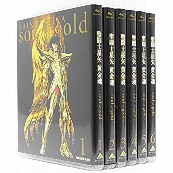 【中古】聖闘士星矢 黄金魂 -soul of gold- 全6巻セット [マーケットプレイス Blu-rayセット] ggw725x