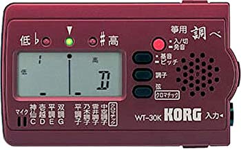 【中古】【非常に良い】KORG チューナー 「調べ」 箏用 WT-30K 6g7v4d0
