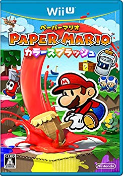 【中古】ペーパーマリオ カラースプラッシュ - Wii U 2zzhgl6