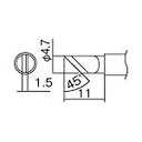 【中古】白光 コテサキ/KRガタ T12KR wgteh8f