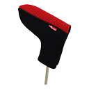 【中古】【非常に良い】LEZAX(レザックス) TEE-OFF パターカバー ブレード・マレット用 レッド TOPC-6225 RD g6bh9ry