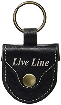 【中古】LIVE LINE ライブ ライン レザーピックケース Black LPC1200BK i8my1cf