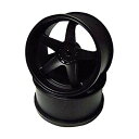 【中古】【非常に良い】TOP LINE Nモデルver.2 (ホイル幅28mm&3mmハブ対応) オフセット6 マットブラック TDW-061MB i8my1c...