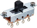 【中古】【非常に良い】SCUD Switchcraft製スライドスイッチ ON-OFF-ON ブラック SWC-SON-OFF-ONB rdzdsi3(2)