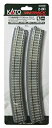 【中古】【非常に良い】KATO HOゲージ PC曲線線路 R730-22.5° 4本入 2-241 鉄道模型用品 rdzdsi3|詳細画像