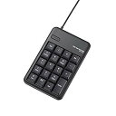 【中古】エレコム テンキー 有線 メンブレン Mサイズ USBポート付 1000万回高耐久 ブラック TK-TCM012BK 9jupf8b