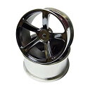 【中古】TOP LINE DRS-5ホイル オフセット3 マットクローム DRS-031MC 9jupf8b