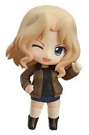 【中古】【非常に良い】ねんどろいどぷち ガールズ＆パンツァー[08. ケイ] 単品 d2ldlup