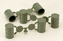 【中古】【非常に良い】ラウペンモデル 1/35 第二次世界大戦アメリカ200Lドラムカンセット w17b8b5(3)