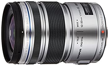 【中古】OLYMPUS ミラーレス一眼 レンズ 防塵 防滴 電動ズーム ED 12-50mm シルバー M.ZUIKO DIGITAL ED12-50mmF3.5-6.3 EZ SLV