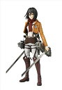 【中古】【非常に良い】RAH リアルアクションヒーローズ 進撃の巨人 ミカサ・アッカーマン 1/6スケール ABS&ATBC-PVC製 塗装済み可動フィギュア ...