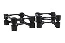 【中古】【非常に良い】IsoAcoustics スピーカースタンド Aperta Black (ブラックカラーモデル) ペアセット qqffhab