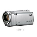 【中古】JVCKENWOOD JVC ビデオカメラ EVERIO 内蔵メモリー8GB シルバー GZ-E311-S w17b8b5
