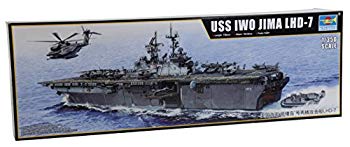 【中古】トランペッター 1/350 強襲揚陸艦 LHD-7 イオー ジマ 05615 プラモデル ggw725x