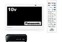 【中古】【非常に良い】パナソニック 10V型 液晶 テレビ プライベート・ビエラ UN-10CT8-W 2018年モデル z2zed1b(2)