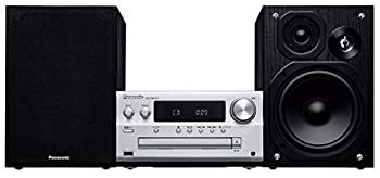 【中古】【非常に良い】パナソニック ミニコンポ FM/AM 2バンド Bluetooth対応 ハイレゾ音源対応 シルバー SC-PMX90-S