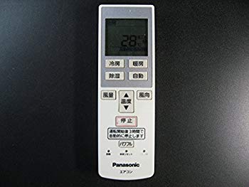 【中古】パナソニック エアコンリモコン A75C3637 ggw725x