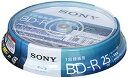 【中古】【非常に良い】SONY ビデオ用ブルーレイディスク 10BNR1VJPP4(BD-R 1層:4倍速 10枚パック) 2zzhgl6(2)