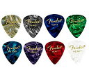 【中古】【非常に良い】Fender 【8色アソート】 8枚(各色1枚)ティアドロップ HEAVY ギター ピック… 2zzhgl6(3)