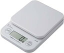 【中古】タニタ はかり スケール 料理 2kg 1g デジタル ホワイト KF-200 WH 2zzhgl6