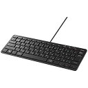 【中古】バッファロー BSKBU300BK 有線コンパクトキーボード ブラック n5ksbvb