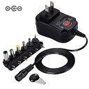【中古】Punasi チャージャー 3V-12V 電圧調整 DCアダプター ユニバーサル 変換プラグ AC充電器 ACアダプター メデラ パンプ スピーカー L...