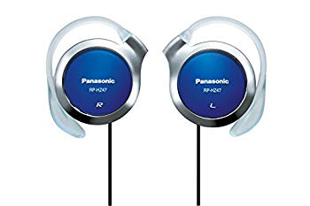 【中古】Panasonic クリップヘッドホン ブルー RP-HZ47-A bme6fzu(2)