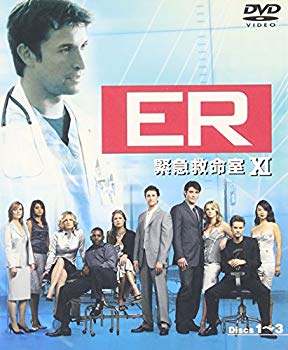 【中古】ER 緊急救命室 11thシーズン 前半セット (1~12話・3枚組) [DVD] 6g7v4d0