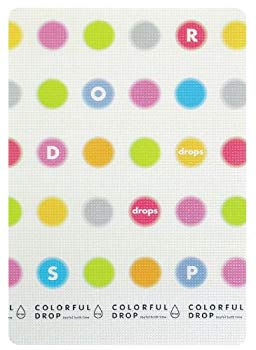 【中古】【非常に良い】オーエ ハーフサイズ 風呂マット ドロップ wyw801m