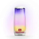 【中古】【非常に良い】JBL PULSE 4 Bluetoothスピーカー USB C充電/IPX7防水/マルチカラーLED搭載/ポータブル ホワイト JBLP...
