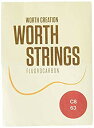 【中古】【非常に良い】Worth Strings C8 ウクレレ弦 クリア8弦 63インチ フロロカーボン dwos6rj