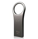 【中古】シリコンパワー USBメモリ 16GB USB3.0 亜鉛合金ボディ 防水 防塵 耐衝撃 永久保証 Jewel J80 SP016GBUF3J80V1T...
