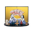 【中古】桃の節句 ひな人形 染錦 睦立 雛 2218 qqffhab