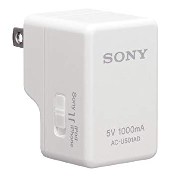 【中古】SONY USB充電AC電源アダプター AC-U501AD wyw801m