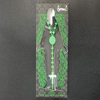 【中古】JEWEL ロザリオシリーズ インイヤーヘッドホン (グリーン) wyw801m 【中古】JEWEL ロザリオシリーズ インイヤーヘッドホン (グリーン) wyw801m