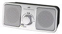 【中古】JVC SP-A55-S ポータブルスピーカー シルバー g6bh9ry