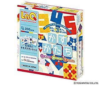 【中古】【非常に良い】ラキュー (LaQ) かず・かたち 200ピース ggw725x