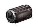 【中古】ソニー SONY ビデオカメラ Handycam CX535 内蔵メモリ32GB ボルドーブラウン HDR-CX535/T 9jupf8b(2)