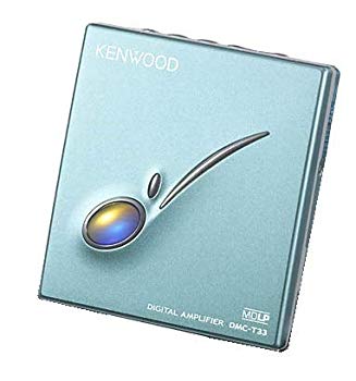 【中古】【非常に良い】KENWOOD ポータブルMDプレーヤー DMC-T33 ブルー n5ksbvb