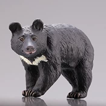 【中古】【非常に良い】『日本の動物コレクション』第8弾［55.ツキノワグマ］カプセルQミュージアム 日本アルプス／雷鳥が棲む岳 (単品)