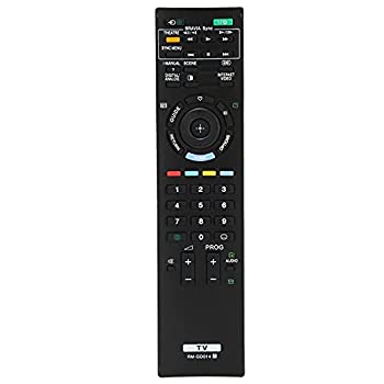 【中古】【非常に良い】RM-GD014ソニー用テレビ交換用リモコン ブラビア用RM-GD005 KDL-52Z5500 KDL-32BX400